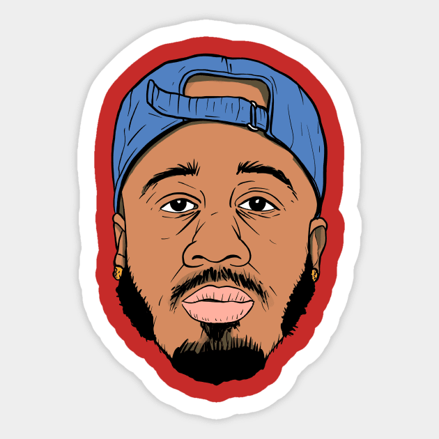 Benny the butcher Sticker by The40z